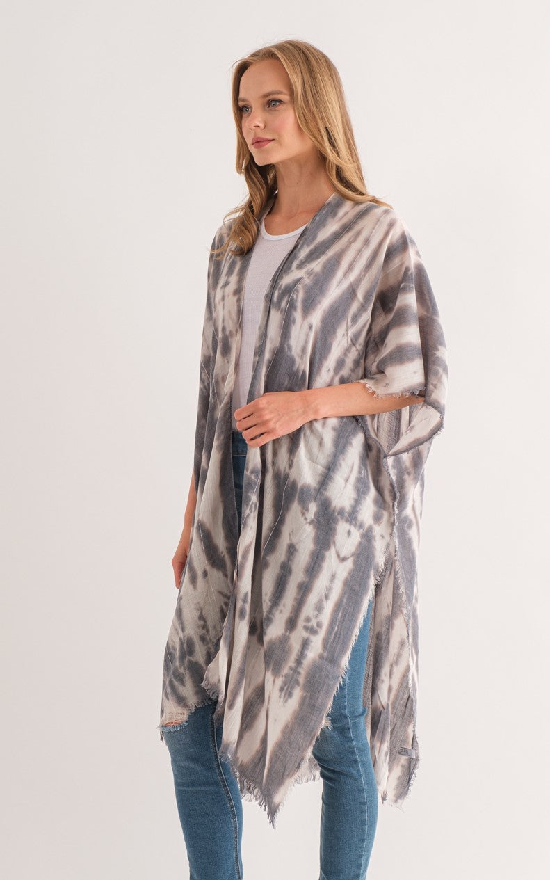 CAROL SMOKE KIMONO - quetzals