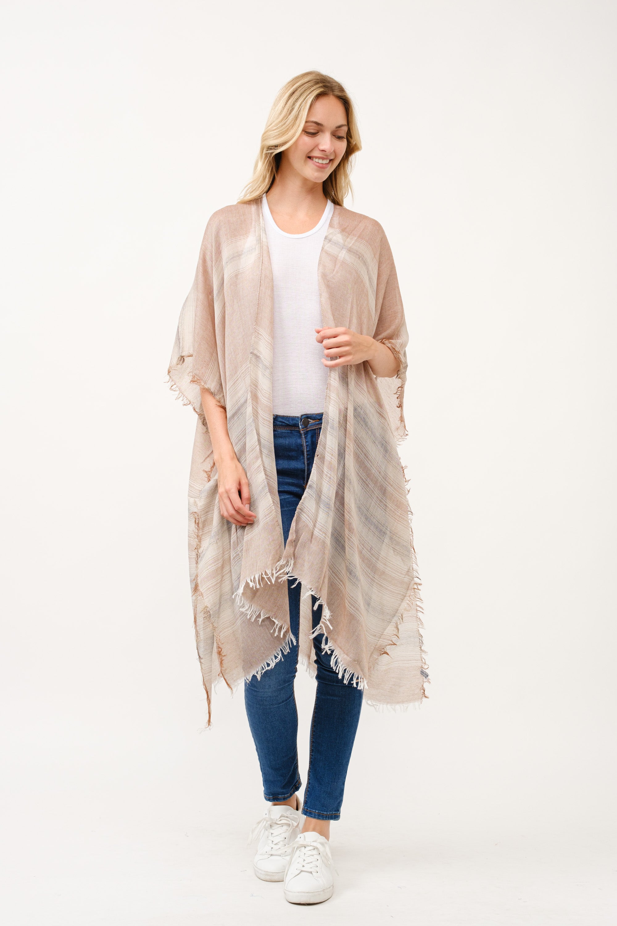 RAJ JANICE OMBRE KIMONO