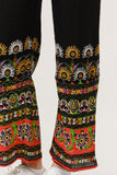 RAJ ELIA CONTRAST PRINT PANTS