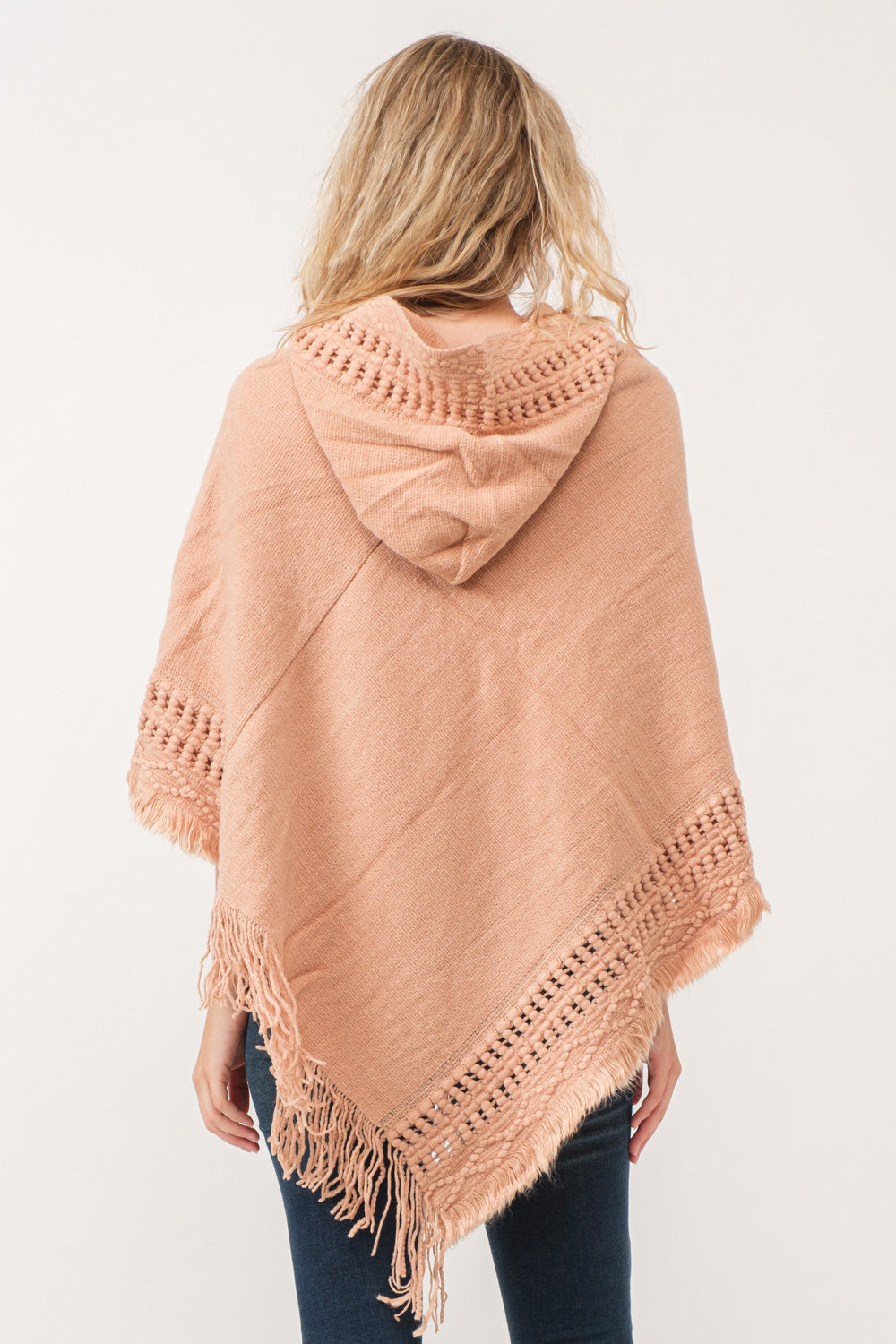 RAJ DYAN HOODED PONCHO CAPE DESERT SAND - quetzals