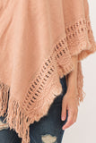 RAJ DYAN HOODED PONCHO CAPE DESERT SAND - quetzals