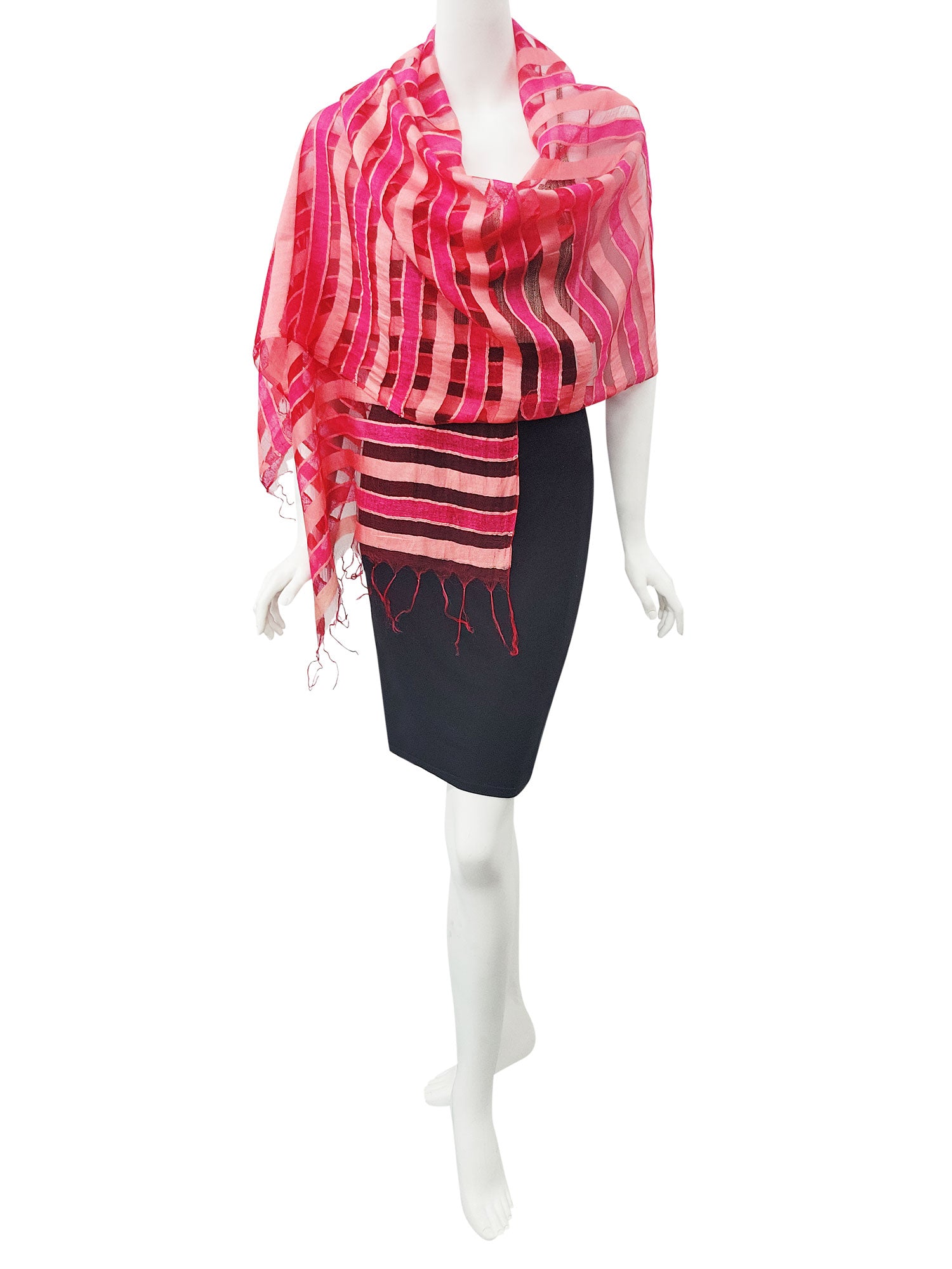 OLYMPIA SHEER SCARF SHAWL