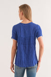 RAJ CLARE COBALT TOP - quetzals