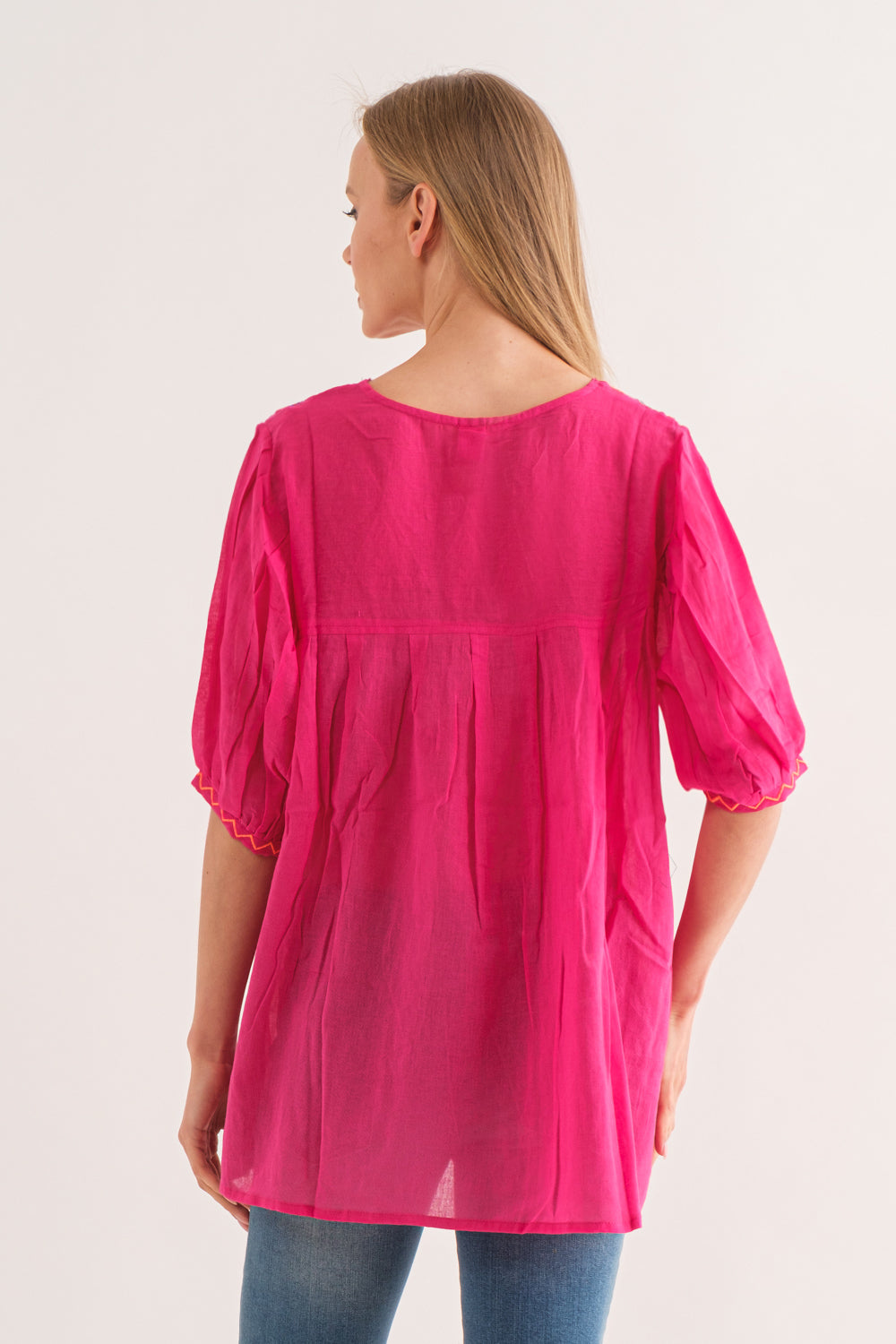 RAJ CRYSTAL FUCHSIA TOP - quetzals