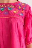 RAJ CRYSTAL FUCHSIA TOP - quetzals