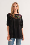 RAJ DARLENE BLACK TOP - quetzals