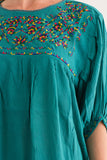 RAJ DARLENE TEAL TOP - quetzals