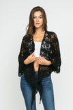 HAILEY FLORAL WRAP KIMONO - Rajimports - Women's Clothing