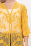 LACE VINE KIMONO - Rajimports - Women's Clothing