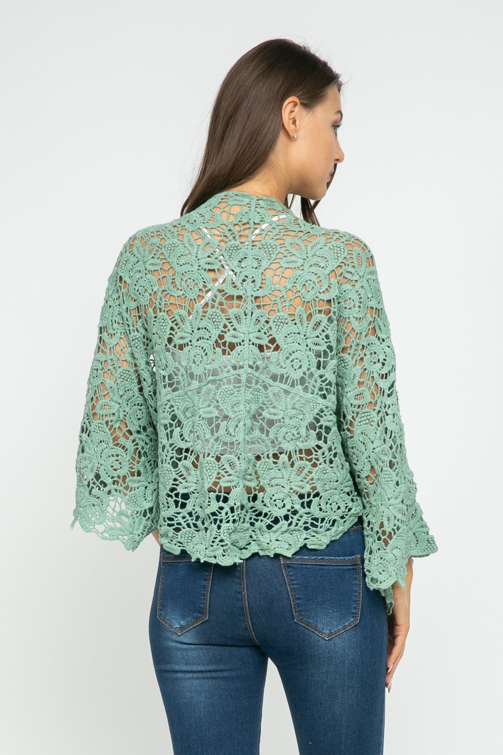 HAILEY FLORAL WRAP KIMONO - Rajimports - Women's Clothing