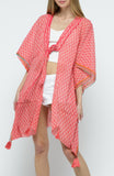 Raj Tasseled Kimono - Rajimports - Women's Clothing