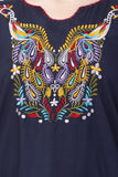 Raj Machine Embroidered Tunic - Rajimports - Women's Clothing