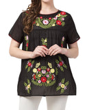 Raj Machine Embroidered Top - Rajimports - Women's Clothing