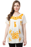 Raj Machine Embroidered Top - Rajimports - Women's Clothing