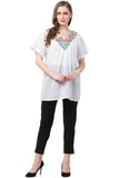 Raj Machine Embroidered Tunic - Rajimports - Women's Clothing