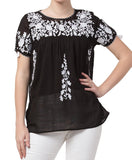 Raj Machine Embroidered Top - Rajimports - Women's Clothing