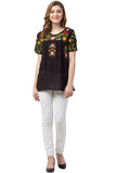 Raj Machine Embroidered Top - Rajimports - Women's Clothing