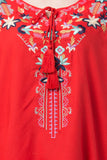 Raj Machine Embroidered Tunic - Rajimports - Women's Clothing