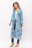 EMERY TIE DYE EMBROIDERED DUSTER KIMONO - Rajimports - Women's Clothing