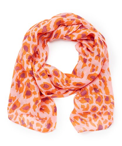 Raj Scarf Leopard - Rajimports - Women's Clothing