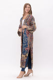 ELENA THICK STITCH EMBROIDERED DUSTER - Rajimports - Women's Clothing