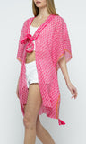 Raj Tasseled Kimono - Rajimports - Women's Clothing