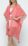 Raj Tasseled Kimono - Rajimports - Women's Clothing