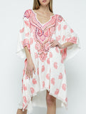 Raj Woven Stitch Kaftan - Rajimports - Women's Clothing