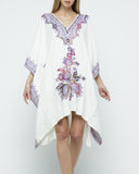 Raj Woven Stitch Kaftan - Rajimports - Women's Clothing