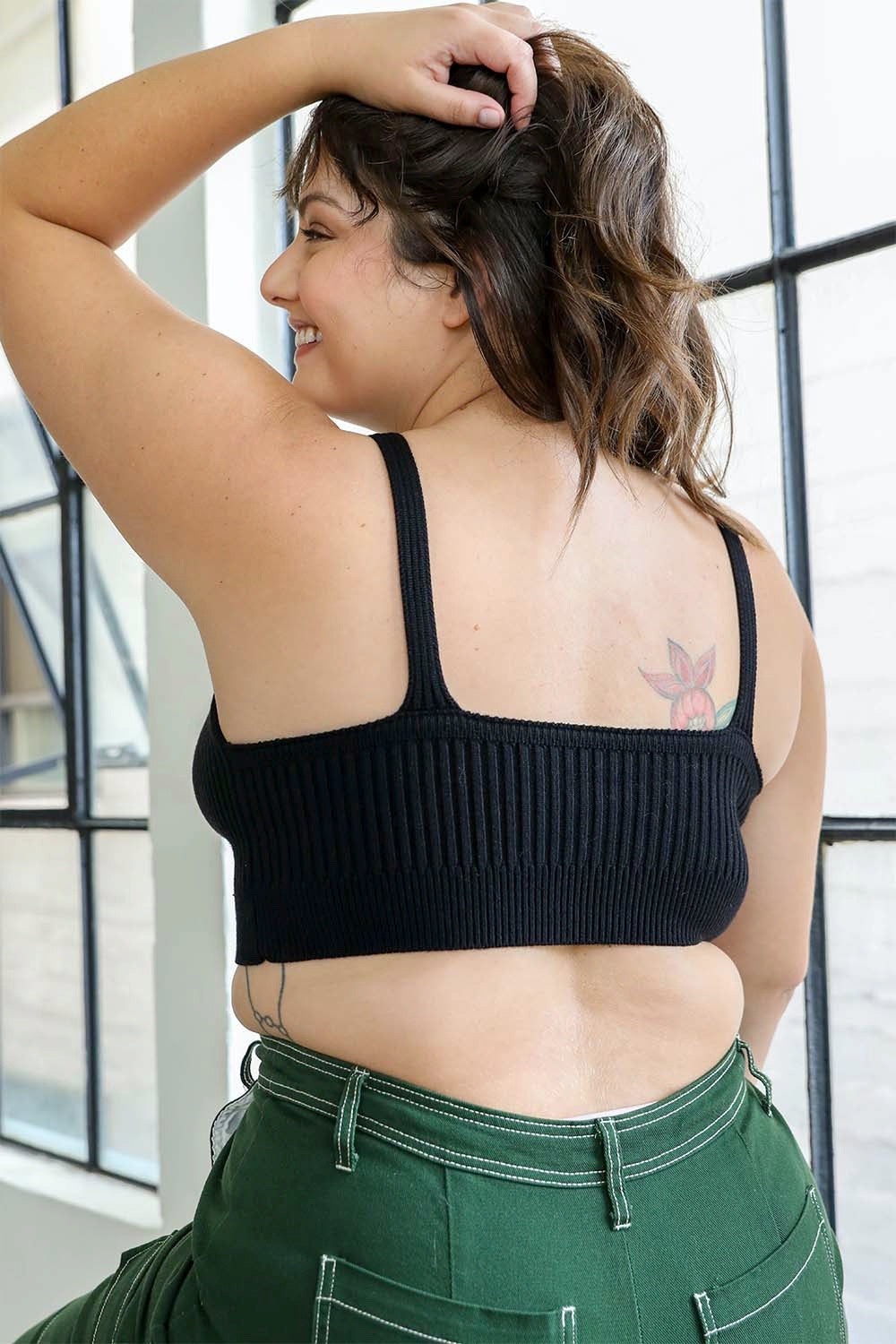 Rib Knit Lounge Brami Bralette