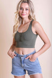 Ribbed Hook Eye Brami Bralette