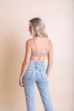 Ribbed Keyhole Bralette