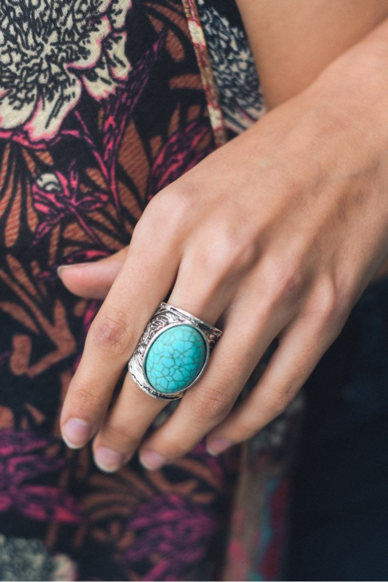 Robin’s Egg Turquoise Ring Jewelry