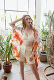 Summer Tie-Dye Kimono