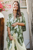 Summer Tie-Dye Kimono