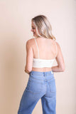 V-Cut Textured Brami Bralette